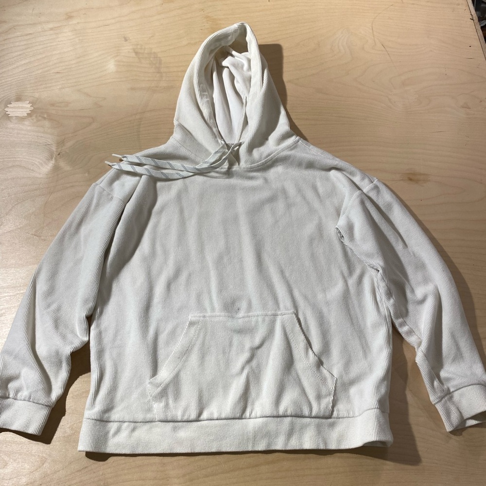 Marc New York Cream Hoodie Sweater Small (NQ)
